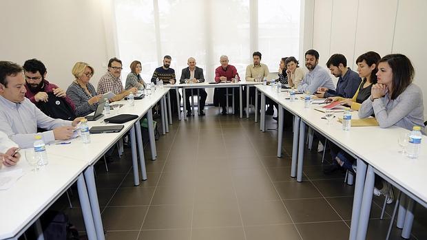 Reunión del equipo de Gobierno del Ayuntamiento de Valencia