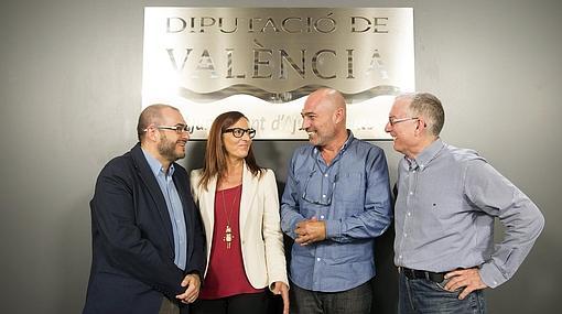 Rafael Company, Maria Josep Amigó, Xavier Rius i Francesc Tamarit