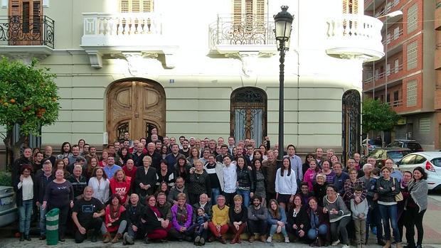 Imagen del acto celebrado este domingo por ERC en la localidad valenciana de Moncada