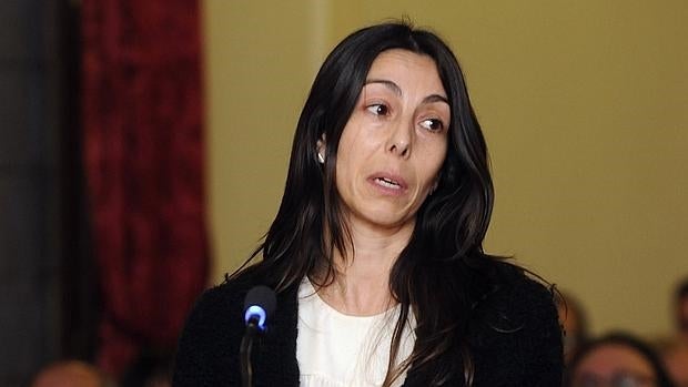 Raquel Gago, durante la última sesión del juicio