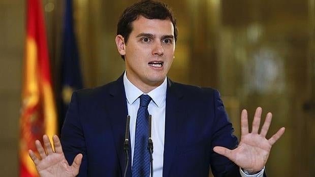 Albert Rivera, presidente de Ciudadanos