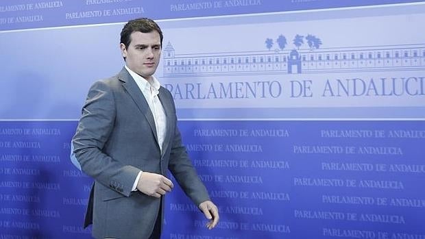 Albert Rivera, presidente de Ciudadanos