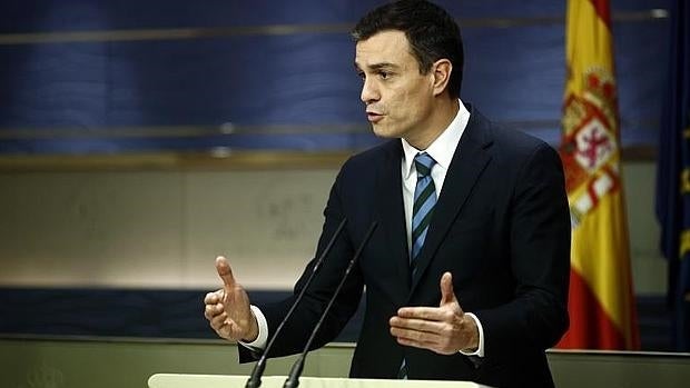 Pedro Sánchez, secretario general del PSOE