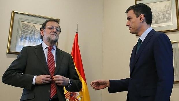 Mariano Rajoy y Pedro Sánchez