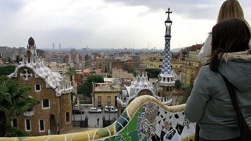 Vista de Barcelona desde el Parc Güell