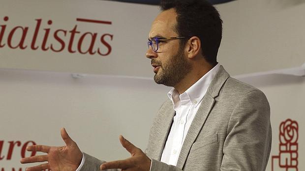 Antonio Hernando, portavoz del PSOE en el Congreso.