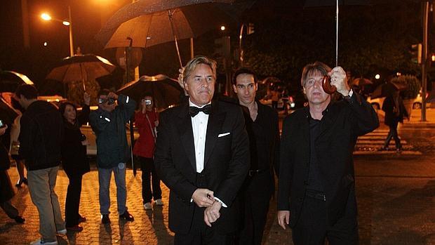 Imagen de Don Johnson a su llegada a la apertura de la Mostra de 2007