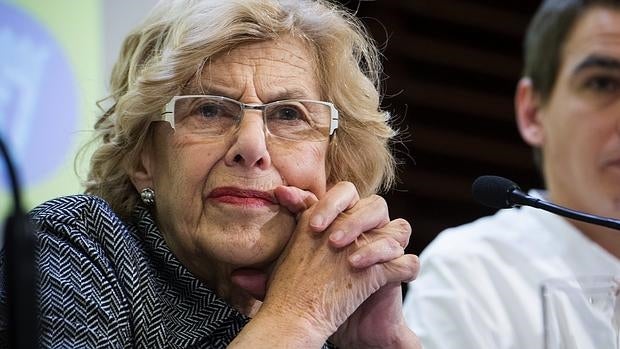 La alcaldesa de Madrid, Manuela Carmena