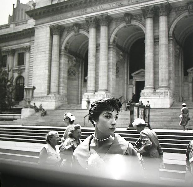 Una de las imágenes de la exposición de Vivian Maier