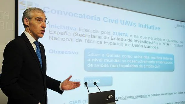 Francisco Conde, conselleiro de Economía e Industria de la Xunta, al explicar la adjudicación de Rozas