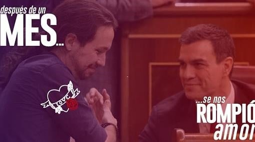 Sánchez e Iglesias: «Un mes después se nos rompió el amor»