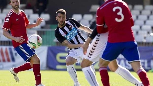 Imagen del partido de la segunda vuelta entre el Castellón y el Borriol