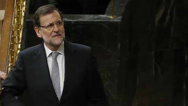 Mariano Rajoy, en el Congreso de los Diputadis