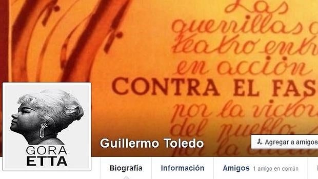 Willy Toledo da la «bienvenida» a Otegi con un «Gora ETTA»