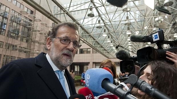 Mariano Rajoy, en Bruselasm