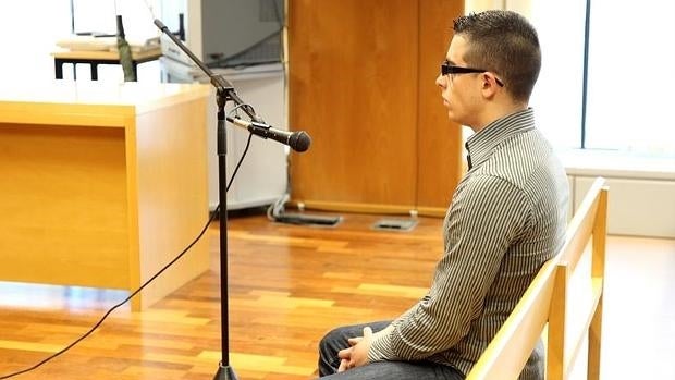 «Alfon», dentro de la sala de la Audiencia Pronvincial de Madrid