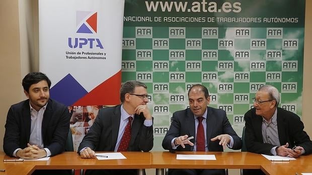 Toni Roldán y Jordi Sevilla mantienen la primera reunión conjunta con el colectivo de autónomos