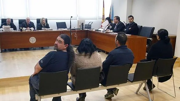 Un momento del juicio en la Audiencia de Alicante a los dos empresarios.