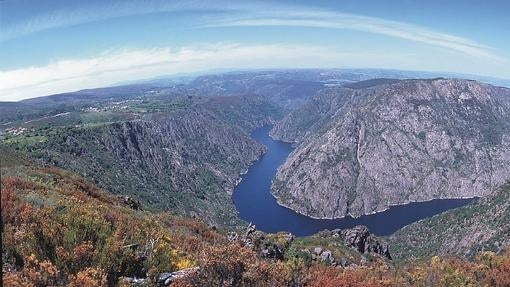 Panorámica de los cañones del Sil