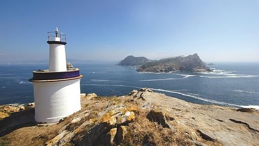 Vista desde las Illas Cíes