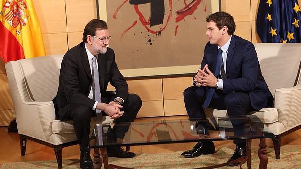 Mariano Rajoy y Albert Rivera