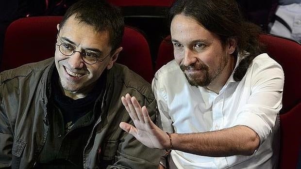 Juan Carlos Monedero y Pablo Iglesias