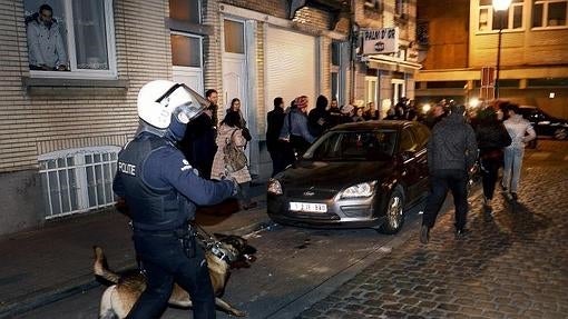 Operación antiterrorista en Bruselas