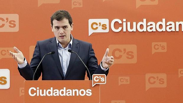 Albert Rivera, líder de Ciudadanos