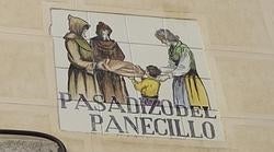 Placa del pasadizo del panecillo