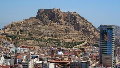 Castillo de Santa Bárbara en Alicante