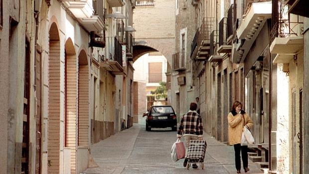 Calle del casco antiguo de Ejea de los Caballeros