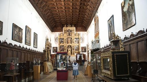 Una de las salas del convento de Santo Domingo el Antiguo