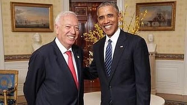 Margallo se fotografía con Obama en la Cumbre de Seguridad Nuclear de Washington