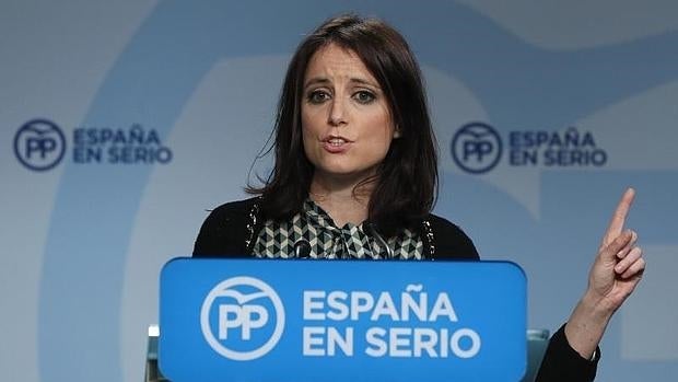 Andrea Levy, vicesecretaria de Estudios y Programas del PP