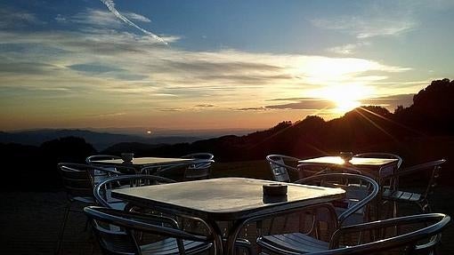 Terraza del Santuario del Corredor