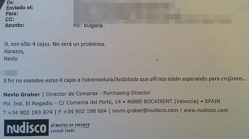 «Son solo cuatro cajas, no será un problema»