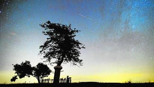 Lágrimas de San Lorenzo o lluvia de meteoritos en Hontanar