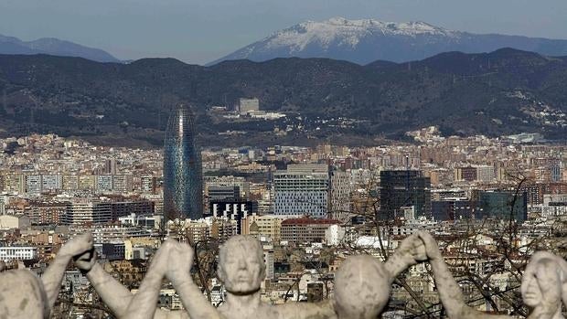 El skyline de Barcelona