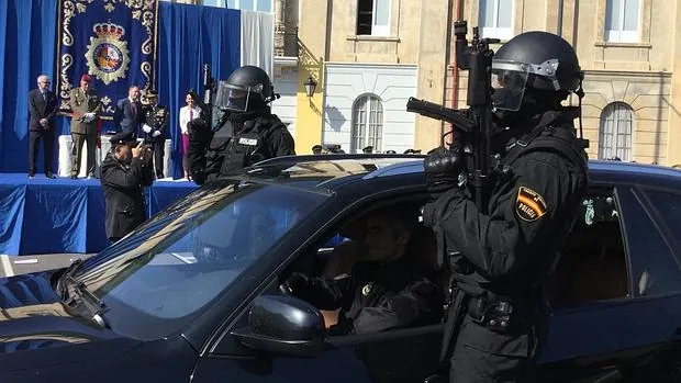 Imagen de archivo de acto de las Fuerzas de Seguridad del Estado celebrado en Valencia