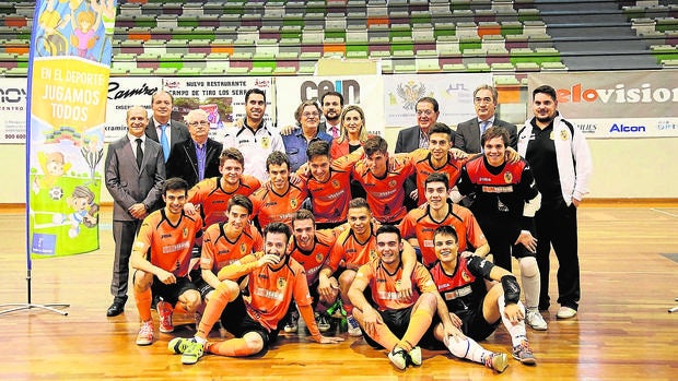 El equipo Ciudad de Toledo Fútbol Sala