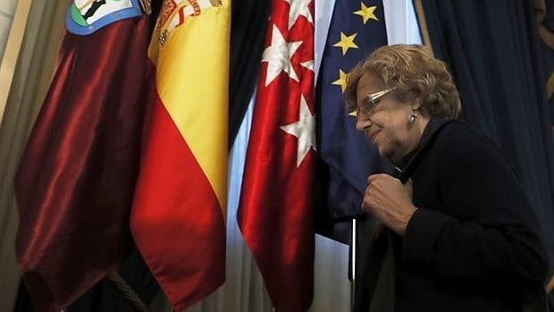 Manuela Carmena, en el Fórum Europa en Madrid