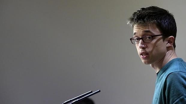 Íñigo Errejón, portavoz parlamentario de Podemos