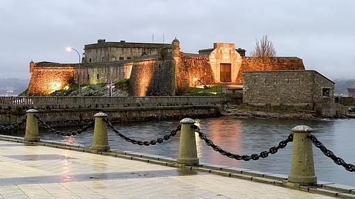 Imagen de la fortaleza coruñesa