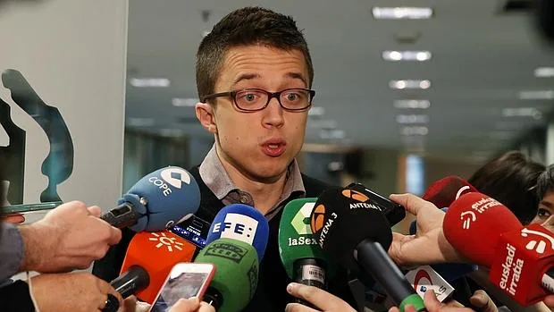 Íñigo Errejón, portavoz de Podemos en el Congreso