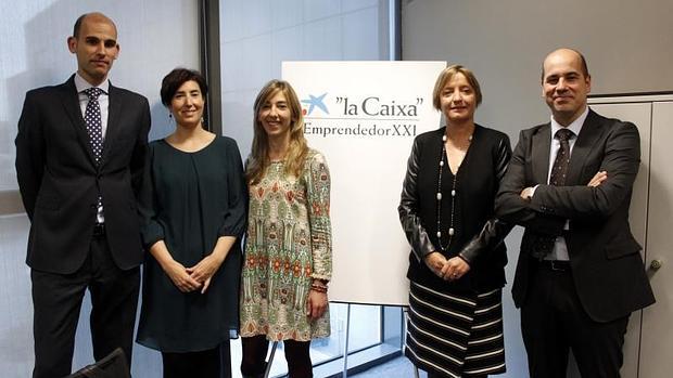 Jordi Portillo, Mayka Díaz Chirón, Mariana Boadella, Mª Jesús Catalá y Javier Rosell