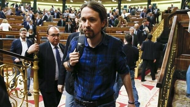 Pablo Iglesias, secretario general de Podemos
