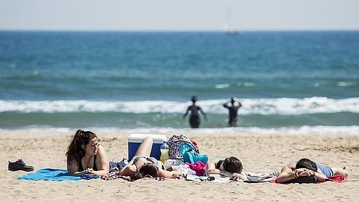 Imagen de la playa de las Arenas