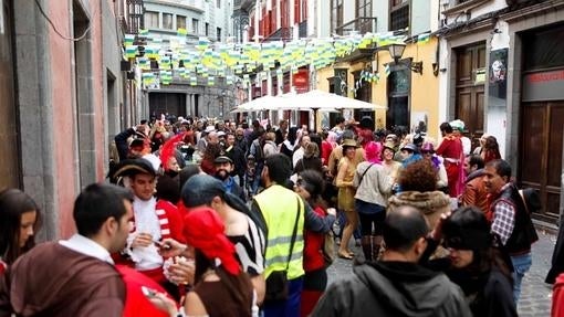 El último Carnaval de Ayer, donde también se tapea