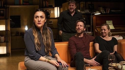 Candela Peña, Xavi Mira, Andrew Tarbet y Pilar Castro