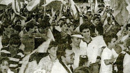 El Talavera CF subió a Segunda B en 1993 tras vencer en la promoción al Polideportivo Almería